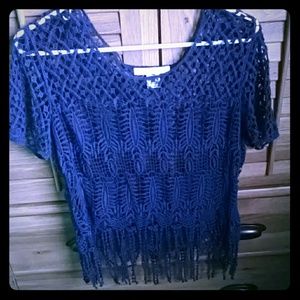 Crocheted top